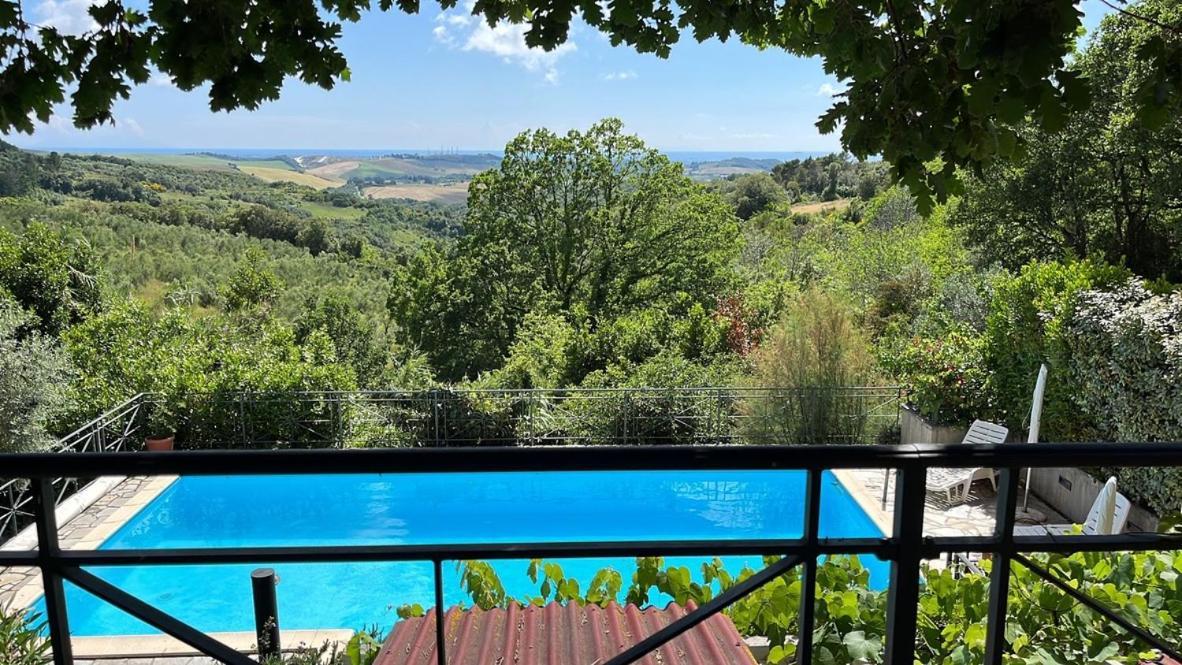 Villa Antonella Castellina Marittima Ngoại thất bức ảnh